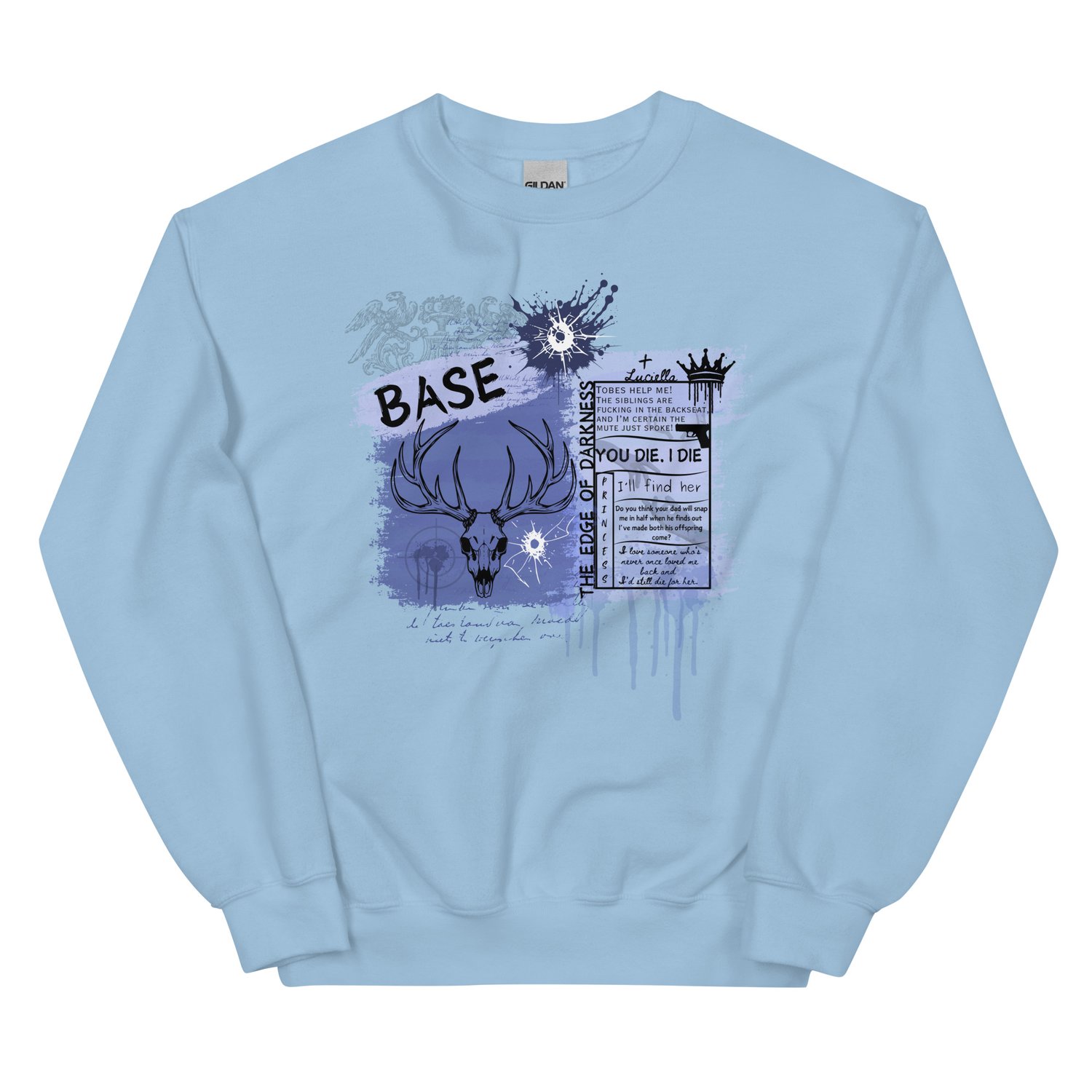 Image of Officially licensed Base edge of darkness Unisex Sweatshirt