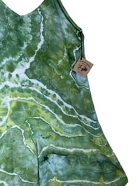 Image 7 of L Woven Wide-Leg Jumpsuit with Pockets in Verdant Geode Ice Dye