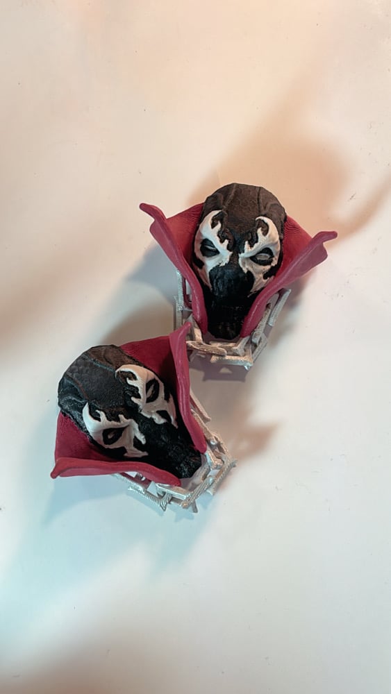 Image of 3D Printed Hand-Painted Character Lace Locks