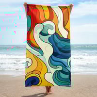 Image 1 of Sunrise Beach Towel
