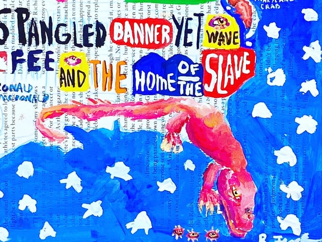 Star Spangled S*******e - Original Painting 