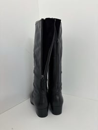 Image 3 of 00s Leather black boots // 36