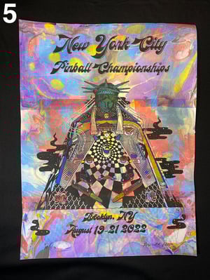 Image of NYC PINBALL CHAMPIONSHIP print