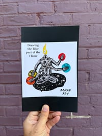 Drawing the Blue part of the Flame