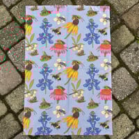 Image 2 of Native Bees Tea Towel