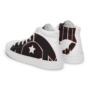 Image of Men’s high top canvas shoes