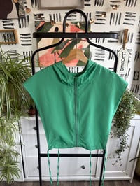 Image 1 of Green hoodie top