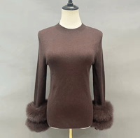 Image 5 of XL Fox Cuff Jumper
