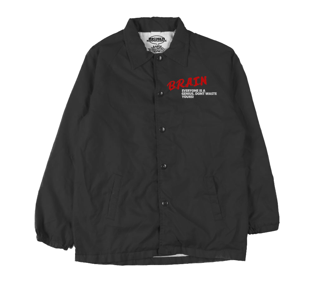 Genius Coaches Jacket [Black]