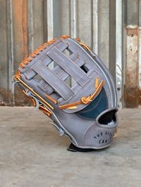 Image 1 of 12.75” outfielders H-Web (Grey & Navy)
