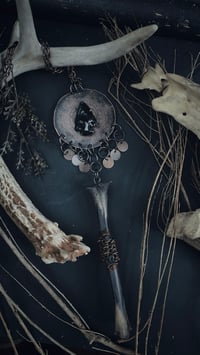 Image 5 of Relic with obsidian and long bone 