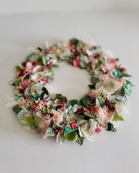 Image 2 of ONLINE Nov 16th 9am Embroidered Wreath Workshop