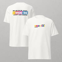 Image 2 of "Wrong Time" Retro Racing T-Shirt