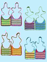 Image 1 of Crochet Flower Bud Bags