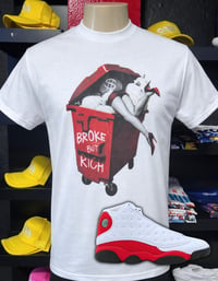 Broke But Rich T-shirt (White)