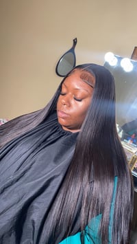 Image 1 of Straight HD Frontal Wig