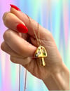 MUSHROOM GEM NECKLACE 