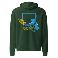 Image 9 of Rooted  Blue Bird Hoodie