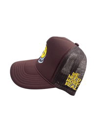 Image 2 of Brown trucker hat 