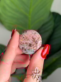 MYSTERY RAINBOW UNICORN JASPER MINI FLAT STONE