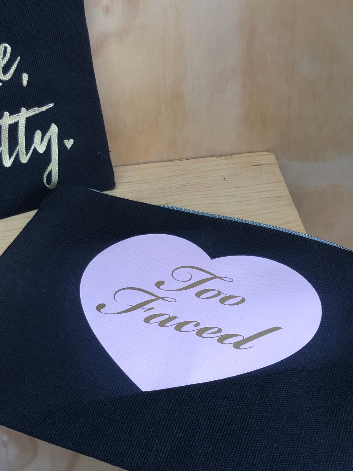 Image of Too Faced Canvas Make Up Bag