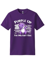Image 1 of Purple up Dino Shirt 
