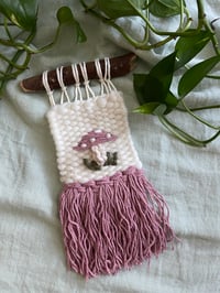 Woven Mushie Wallhanging 