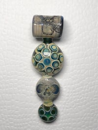 Image 1 of Engraved Pendant with Nick Reilly Glass