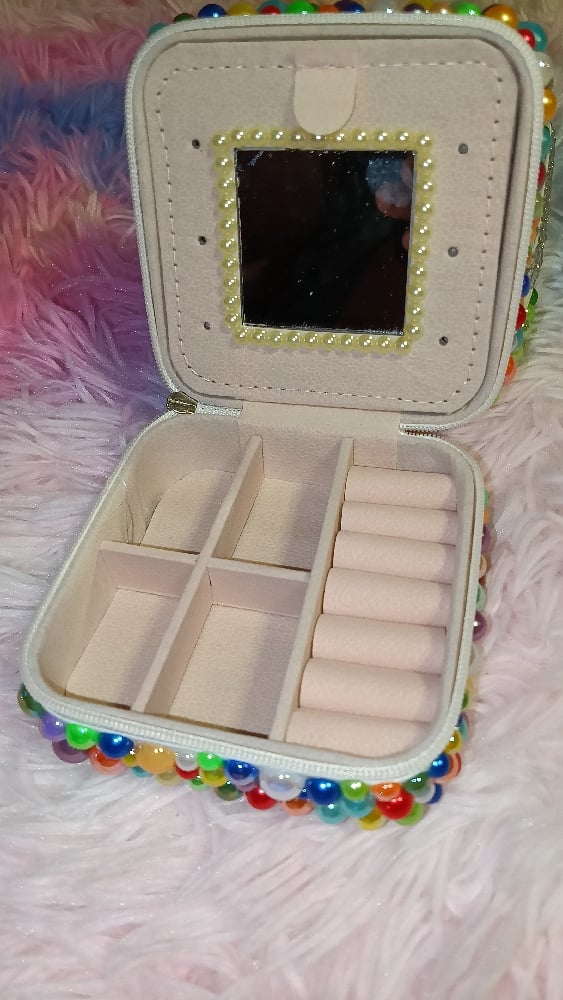 Image of Multi-Colored Jewelry Box