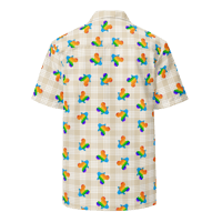 Image 3 of Miki Shave Ice Palaka Unisex Button Shirt