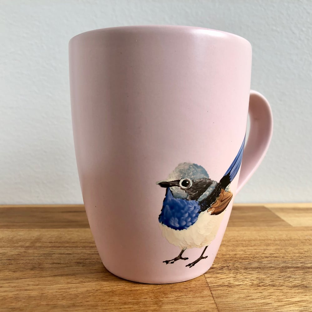 Pink Superb Fairywren Mug