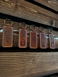 Image 1 of Authentic Leather Key Chain
