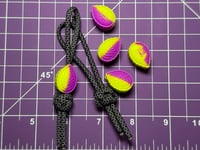 Image 2 of “Tropical Shock” Leaf/ Beads
