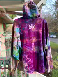 Image 5 of 2XL Disrespect Your Surroundings Tie Dye Hoodie 1