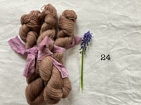 Image 25 of Alpaca, silk and cashmere lace weigh, small skein, 25g/200m