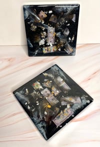 Image 3 of Run Me My Money Tray & Coaster Set