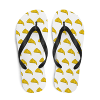 Image 4 of Gold Slice Flip-Flops