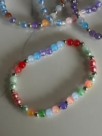 Image 8 of Sunrise Spiral Pastel Owl Tumbler Bracelet Stack