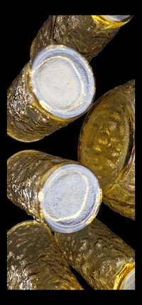 Image 10 of Vintage Anchor Hocking Lido Honey Gold Pitcher & Beverage 6 PC Set