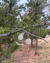 Image 3 of Snowflake Hoops