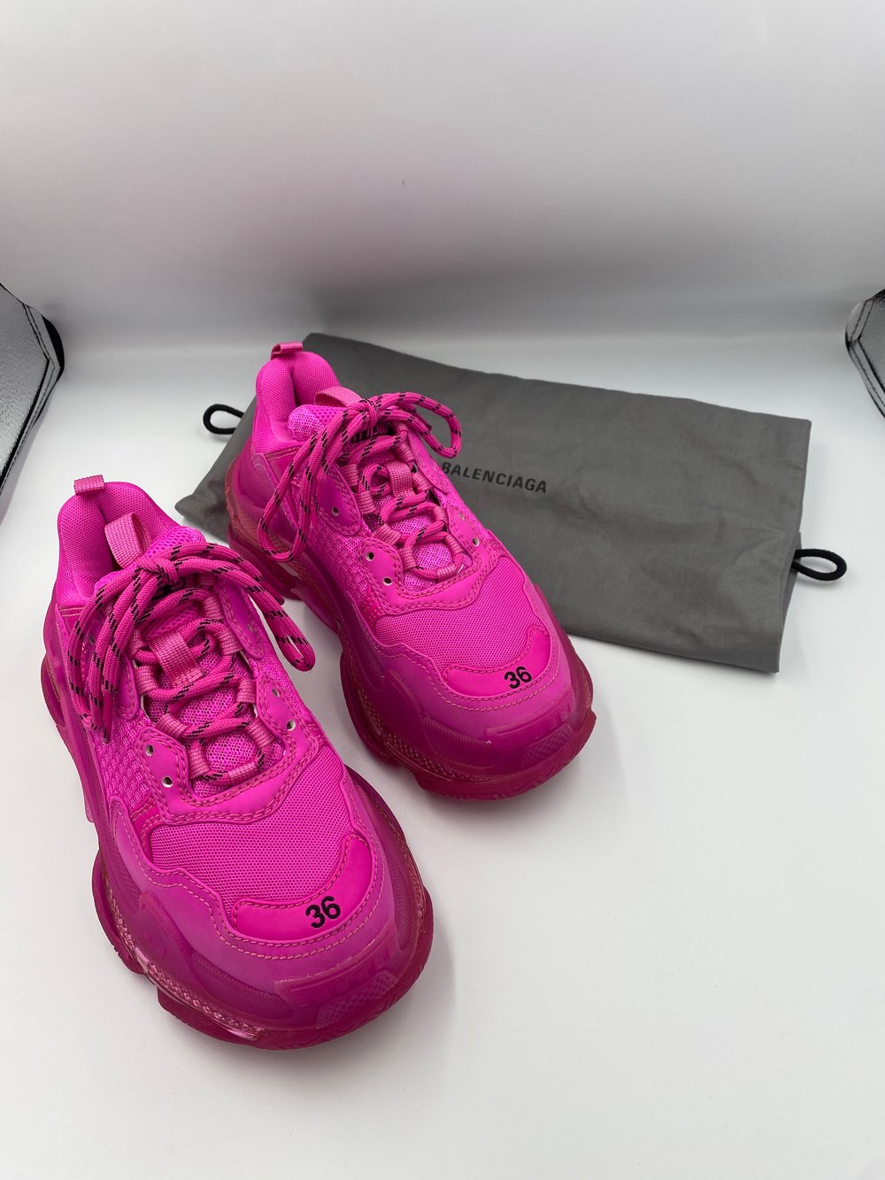 Image of Balenciaga - Triple S Pink 36EU