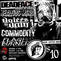 DEADFACE ‘SUBMIT’ EP RELEASE w/ Voices in Vain, Jealous Mind, Commodity, Flag Burner