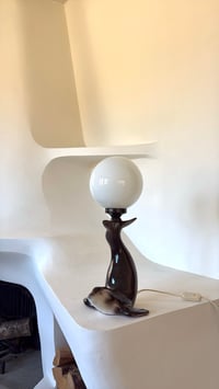 Image 5 of Lampe en céramique otarie 