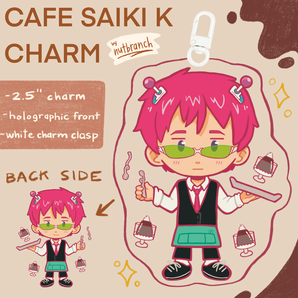 Image of Cafe Saiki Charm