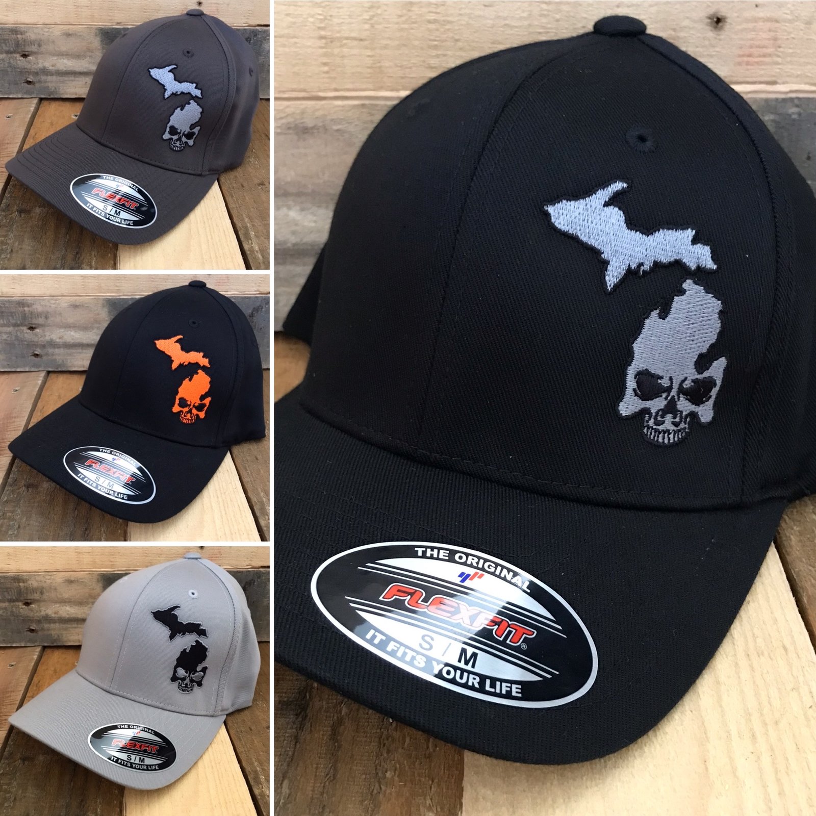 Michigan store skull cap