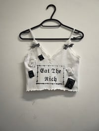 Image 1 of Eat The Rich Crop Top 1/1 Size S