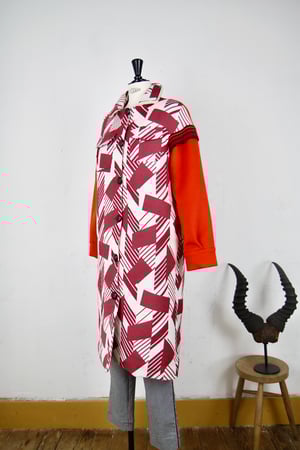Manteau Oléron rouge