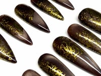 Image 1 of Golden Hour Press-On Nails Size Large
