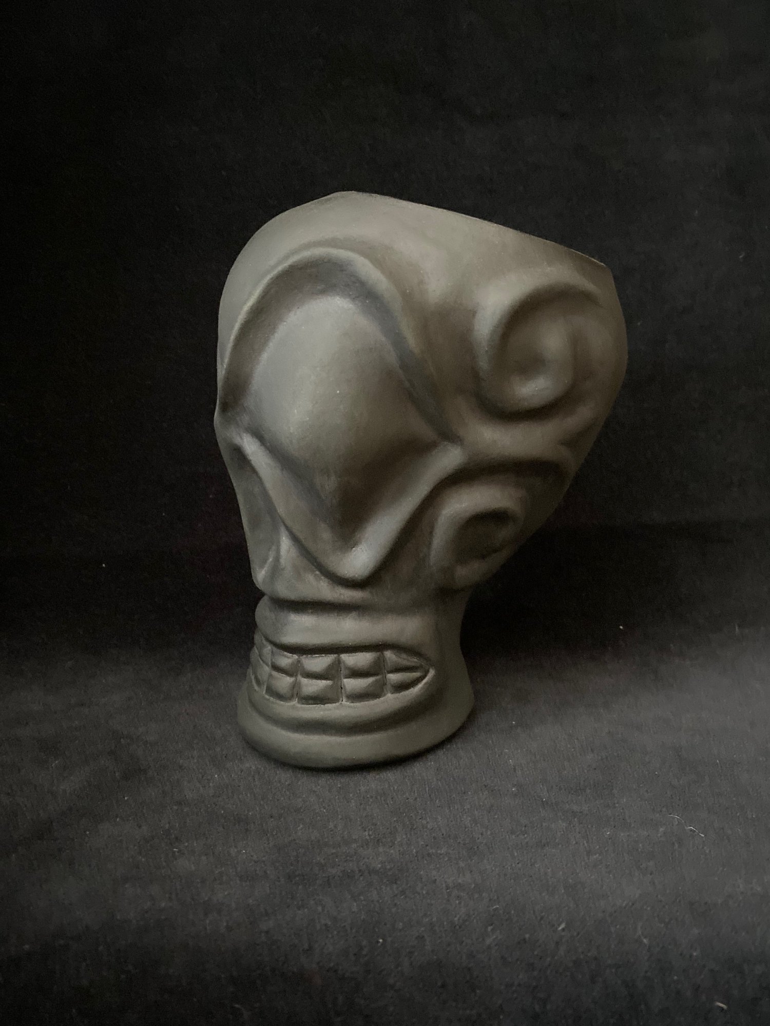 Image of Classic Marquesan Mug - 20 oz - Dark Matte Green/Black (b) - US Shipping Included 