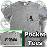 Image 1 of Grey Taryl Skull Pocket Tees!! (Small - 5XL!)